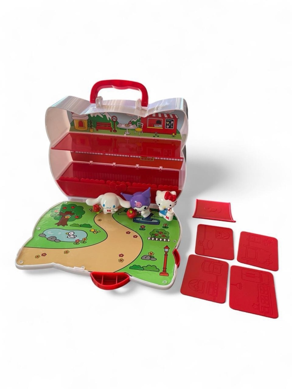 Hello Kitty & Friends Bring-Along Bestie Travel Case Playset – Sanrio x Jazwares